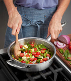 Fissler stainless steel sauté pan 24cm - British product