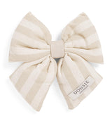 Harrods Donsje Linen Klasina Bow Hair Clip - Kids Hair Accessory- Buy online at McGrocer