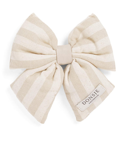 Harrods Donsje Linen Klasina Bow Hair Clip - Kids Hair Accessory- Buy online at McGrocer