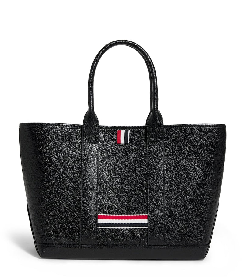 Thom Browne small leather tool tote bag (British brand)