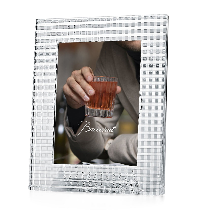 Baccarat Eye crystal photo frame - British product