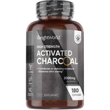 Superdrug WeightWorld Activated Charcoal 2000mg - 180 Vegan Capsules- Buy online at McGrocer