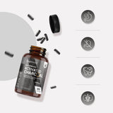 WeightWorld activated charcoal capsules 2000mg 180 count - British product