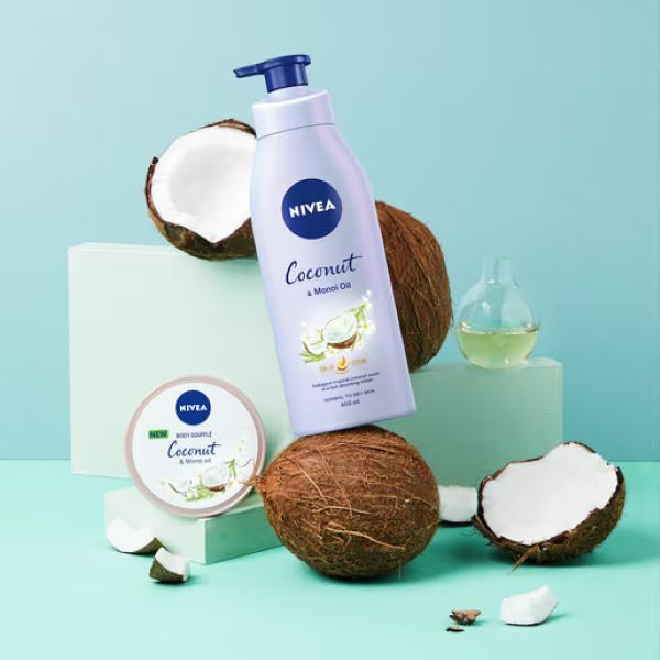 NIVEA Coconut Monoi Lotion 400ml Normal Skin, imported from the UK