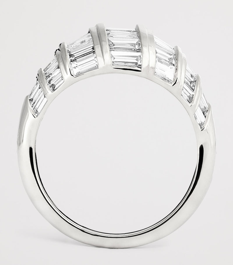 Anita Ko white gold diamond domed Zoe ring, imported from the UK