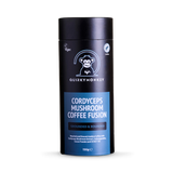 Holland & Barrett Quirky Monkey Cordyceps Mushroom Coffee Fusion Grounded & Rounded 150g- Buy online at McGrocer