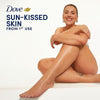 Dove Self Tan Lotion Medium To Dark 400ml - British product