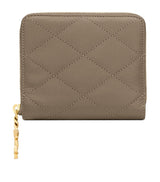 Harrods Saint Laurent Matelassé Zip-Up Wallet- Buy online at McGrocer