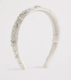 MAISON AVA embellished headband with diamanté and sequin details, imported from the UK