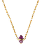 Harrods Emily P. Wheeler Yellow Gold and Pink Sapphire Tilly Necklace- Buy online at McGrocer