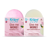 Holland & Barrett KinKind Give Me More Shampoo and Conditioner Bar Set (50g + 40g)- Buy online at McGrocer
