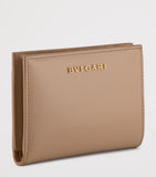 Bvlgari Serpenti calf leather folded card holder 8x11.5cm (British brand)