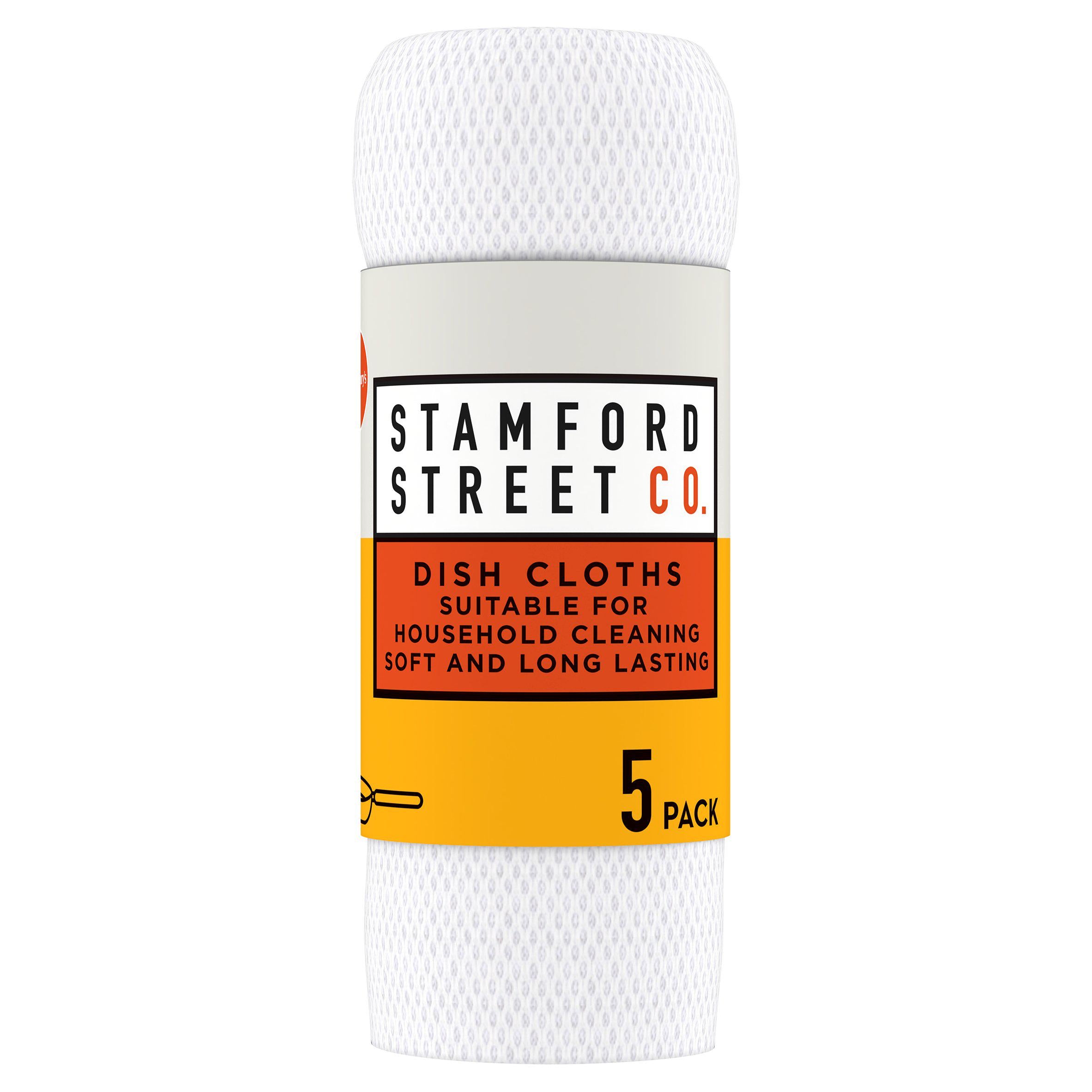 Stamford Street Co. Dish Cloths x5 GOODS Sainsburys