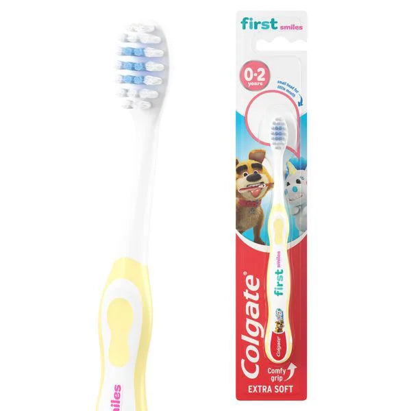 Colgate kids extra soft manual toothbrush 0-3 years, UK version