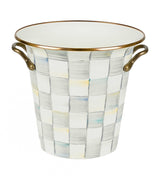 Harrods MacKenzie-Childs Sterling Check Wine Cooler- Buy online at McGrocer