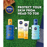 Nivea Sun Soothing Spray Lotion 200ml, imported from the UK