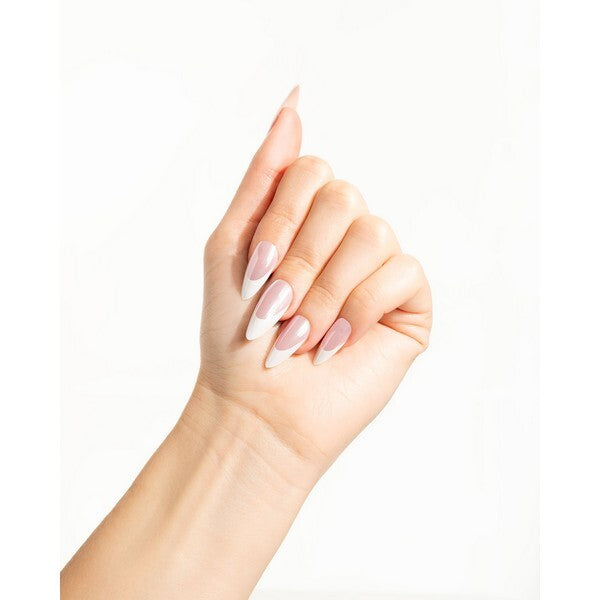 Nail HQ Almond Pink False Nails 24 Pieces, imported from the UK