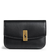 Harrods Polo Ralph Lauren Leather Flap ID Card Holder- Buy online at McGrocer