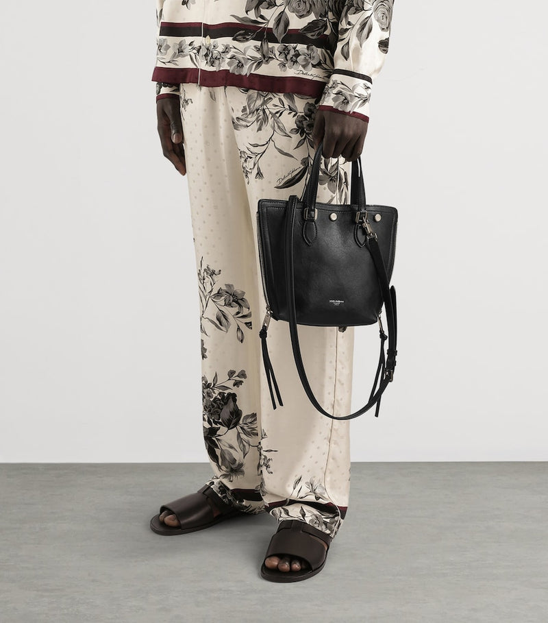 Dolce&Gabbana leather Atene tote bag (British brand)
