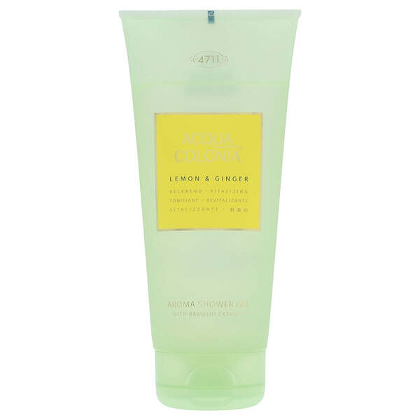 4711 lemon ginger shower gel 200ml, imported from the UK