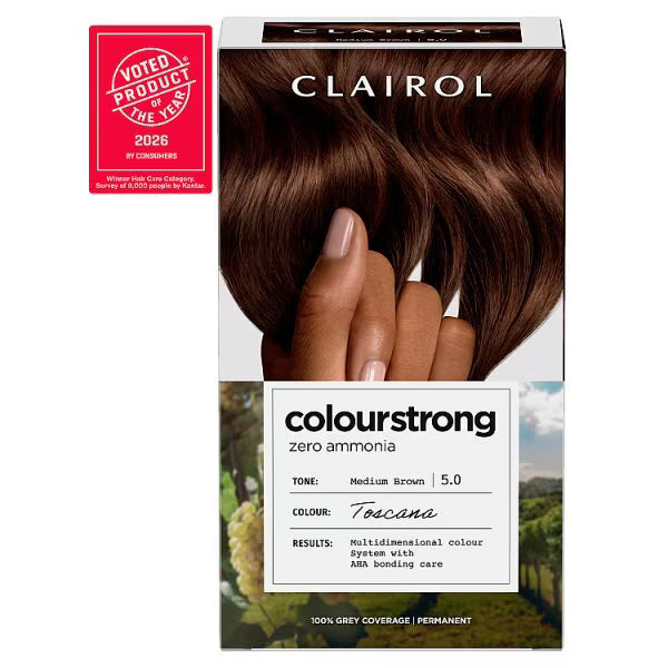 Clairol Hair Dye 5.0 Medium Brown - British product