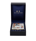 Halcyon Days enamel box Sir Winston Churchill, UK version