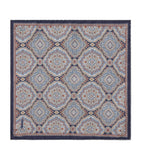 Eton reversible jacquard pocket square 33cm (British brand)