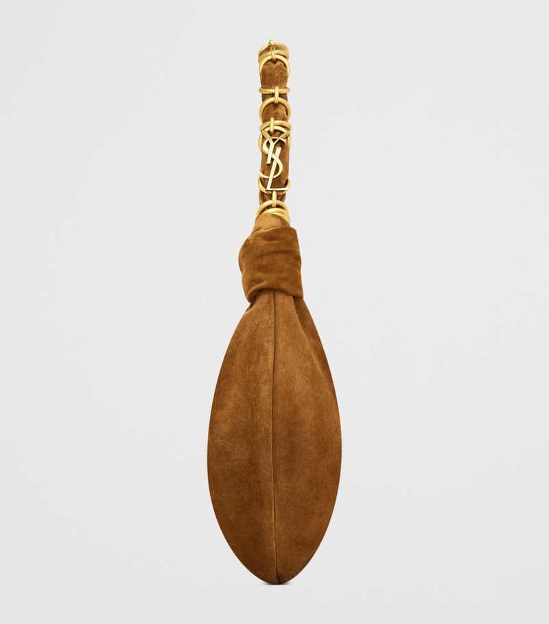 Saint Laurent small suede Amalia shoulder bag - British product