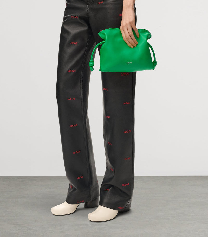 LOEWE mini leather Flamenco purse (British brand)