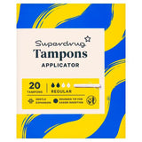 Superdrug Superdrug Regular Applicator Tampons Period Protection 20 Count- Buy online at McGrocer
