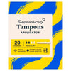 Superdrug Regular Applicator Tampons 20 Count (British brand)