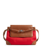 Bottega Veneta large canvas Andiamo messenger bag, imported from the UK