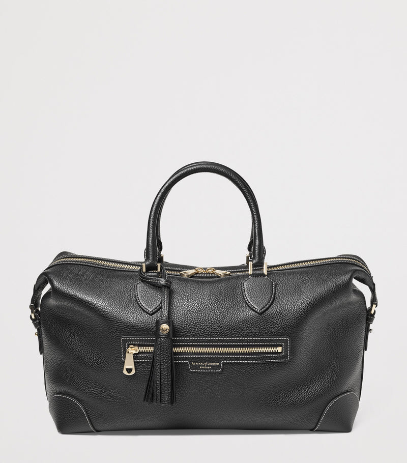 Aspinal of London leather Hudson flight bag - British product
