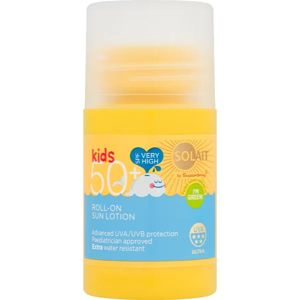 Superdrug Solait Kids Roll-On Sun Cream (British brand)