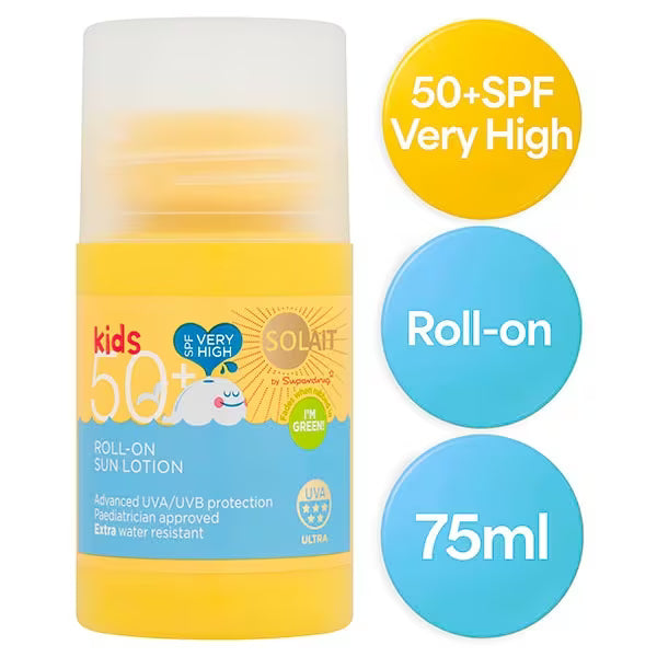Superdrug Solait Kids Roll-On Sun Cream (British brand)