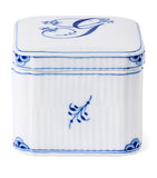 Royal Copenhagen porcelain Alphabet bonbonniere, UK version