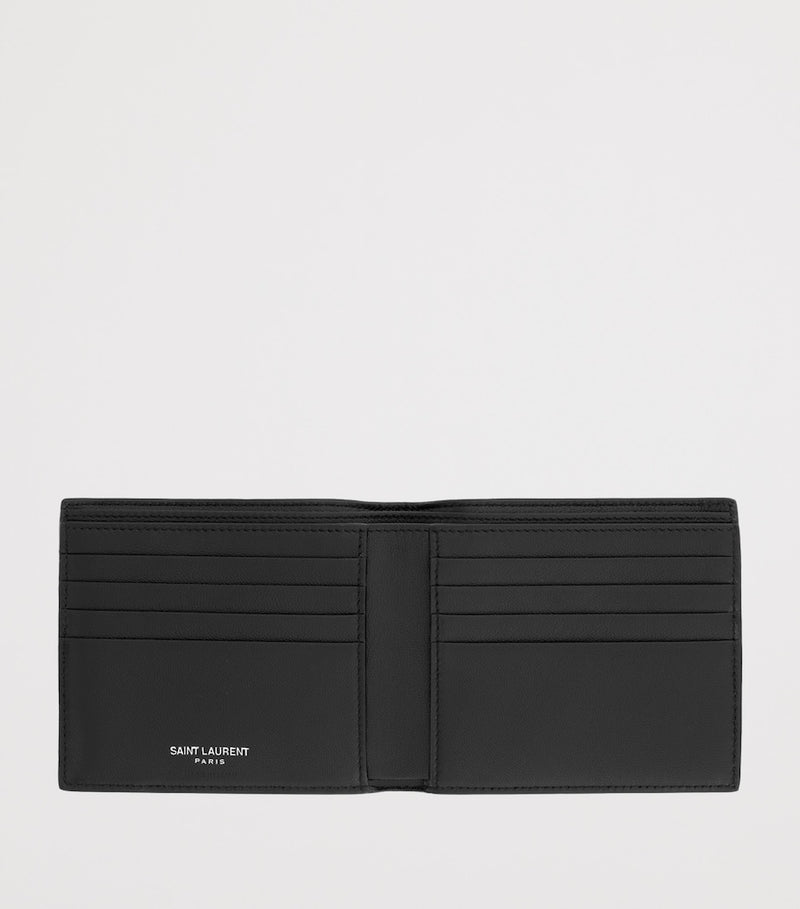 Saint Laurent calfskin leather bifold wallet, UK version