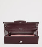 Jimmy Choo Bing patent leather wallet-on-chain (British brand)