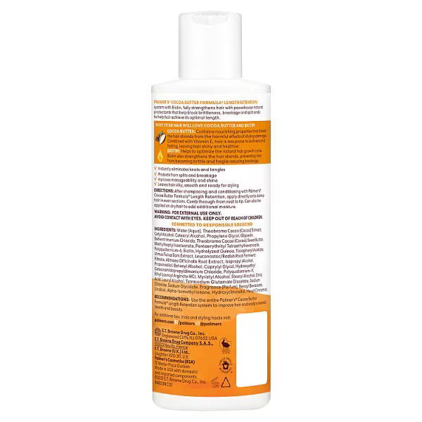 Palmer's Biotin leave-in conditioner 250ml, imported from the UK
