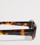 Joseph Bahia oval sunglasses with acetate frame, imported from the UK