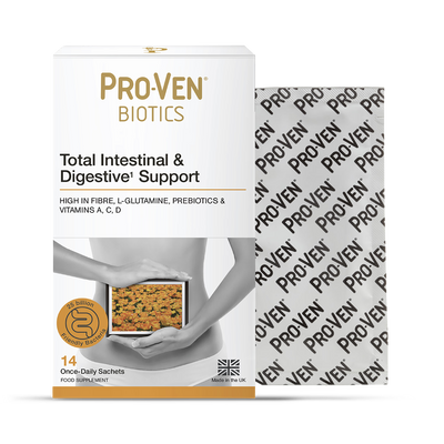 Holland & Barrett Pro-Ven Intestinal Digestive Tropical Flavour Probiotic Powder 14 Sachets- Buy online at McGrocer