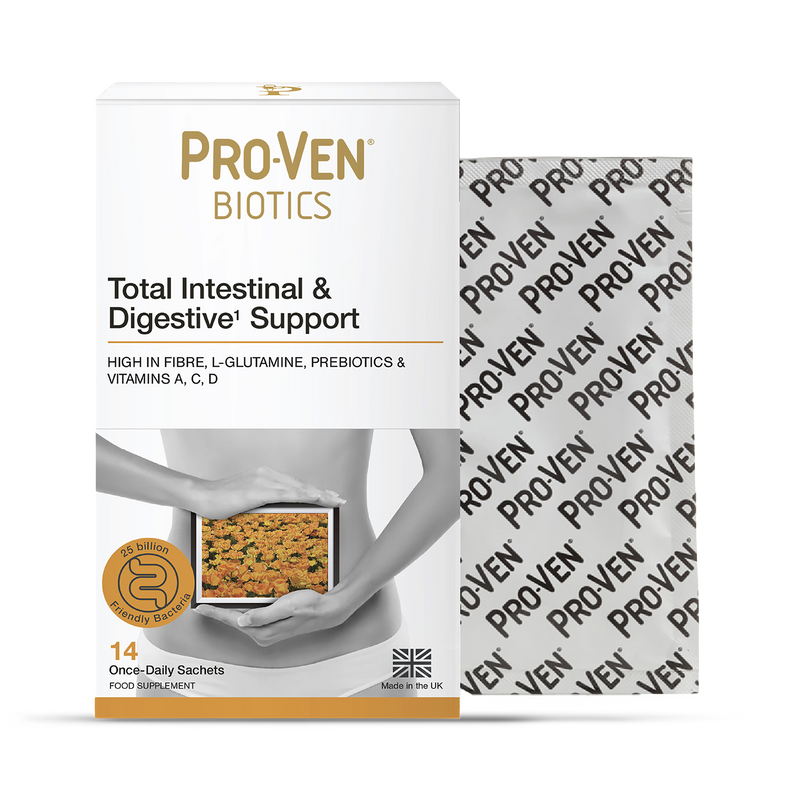 Pro-Ven Intestinal Digestive Powder Tropical Flavour 14 Sachets, imported from the UK