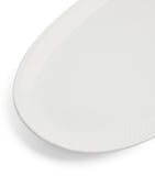 Royal Copenhagen White Fluted oval dish 37cm x 17cm, UK version