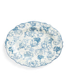 Harrods bone china toile pattern platter 36cm, UK version