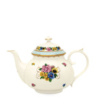 Halcyon Days Shell Garden Blue teapot, UK version