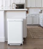 Simplehuman rectangular pedal bin 55L (British brand)
