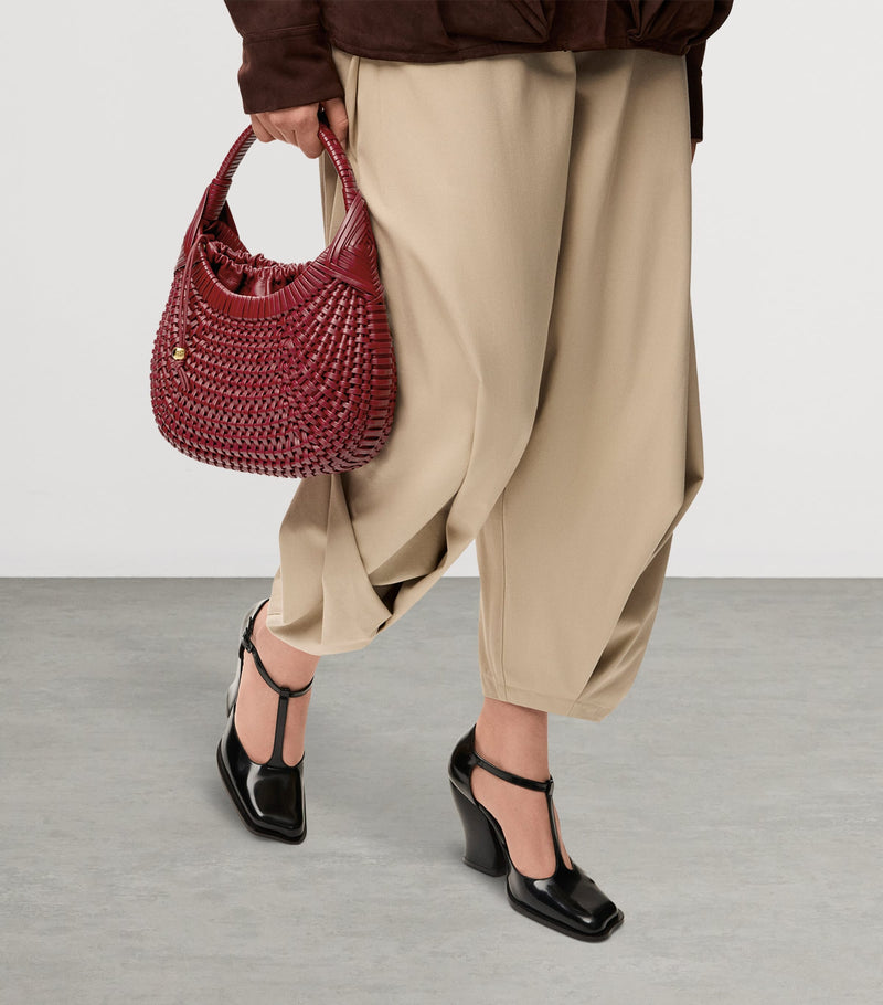 LOEWE Diamond top-handle leather bag, UK version