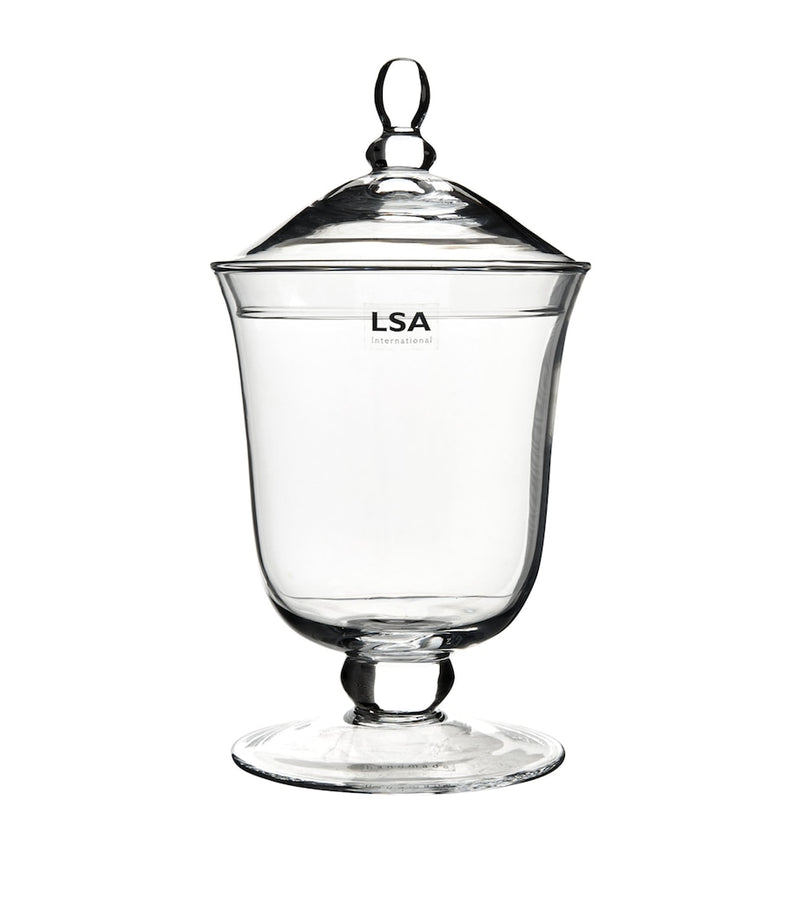 LSA International Glass Bonbon Jar, UK version