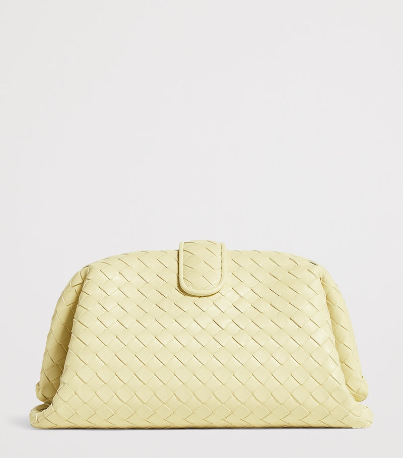 Bottega Veneta Small Leather Lauren 1980 clutch bag, imported from the UK