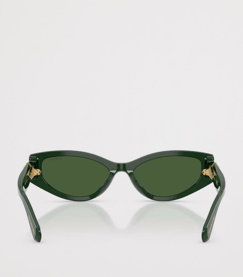 Swarovski cat eye sunglasses with crystal accents, UK version